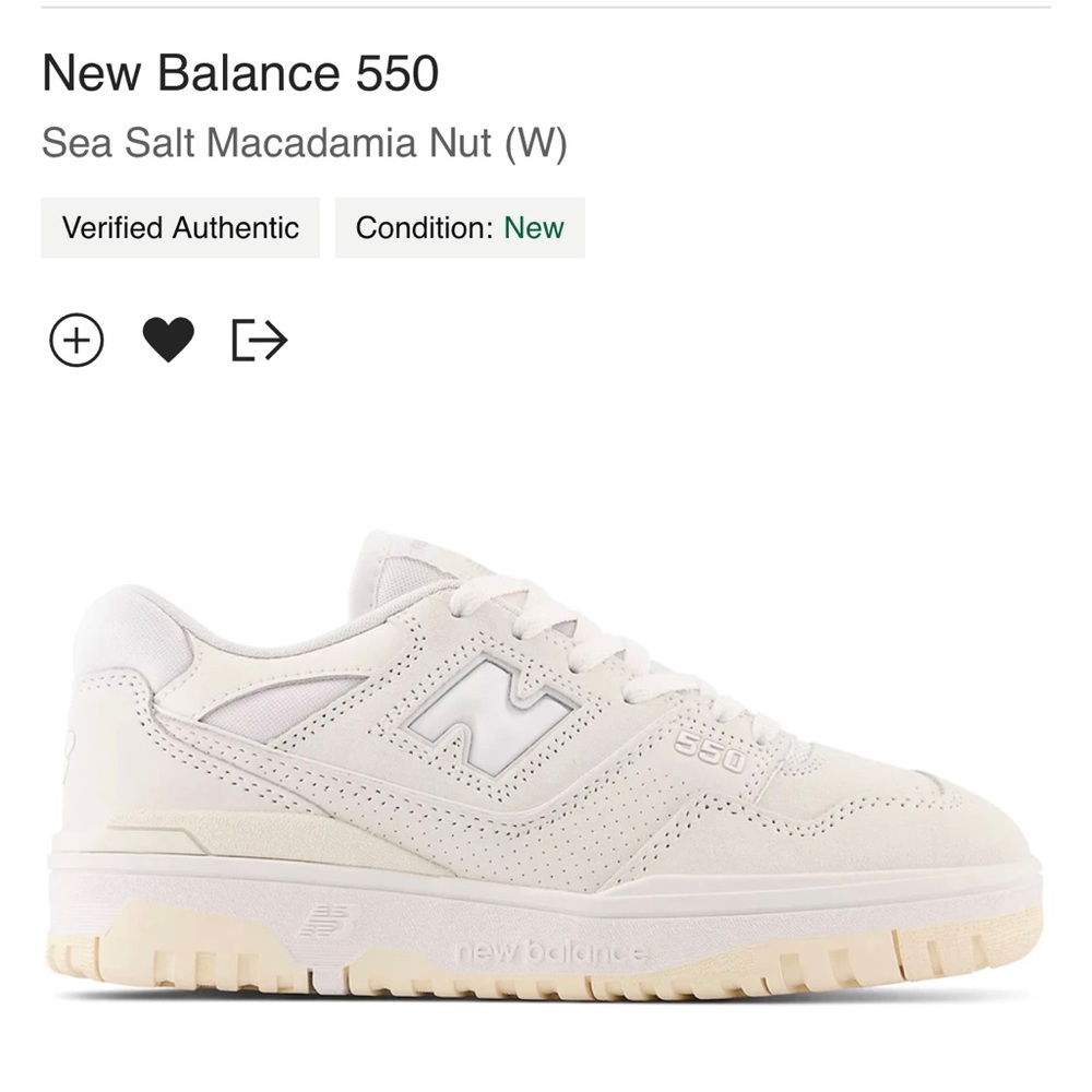 Brand new in box new balance 550